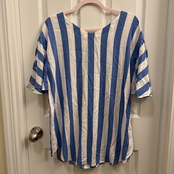Blue striped top - Picture 2 of 6